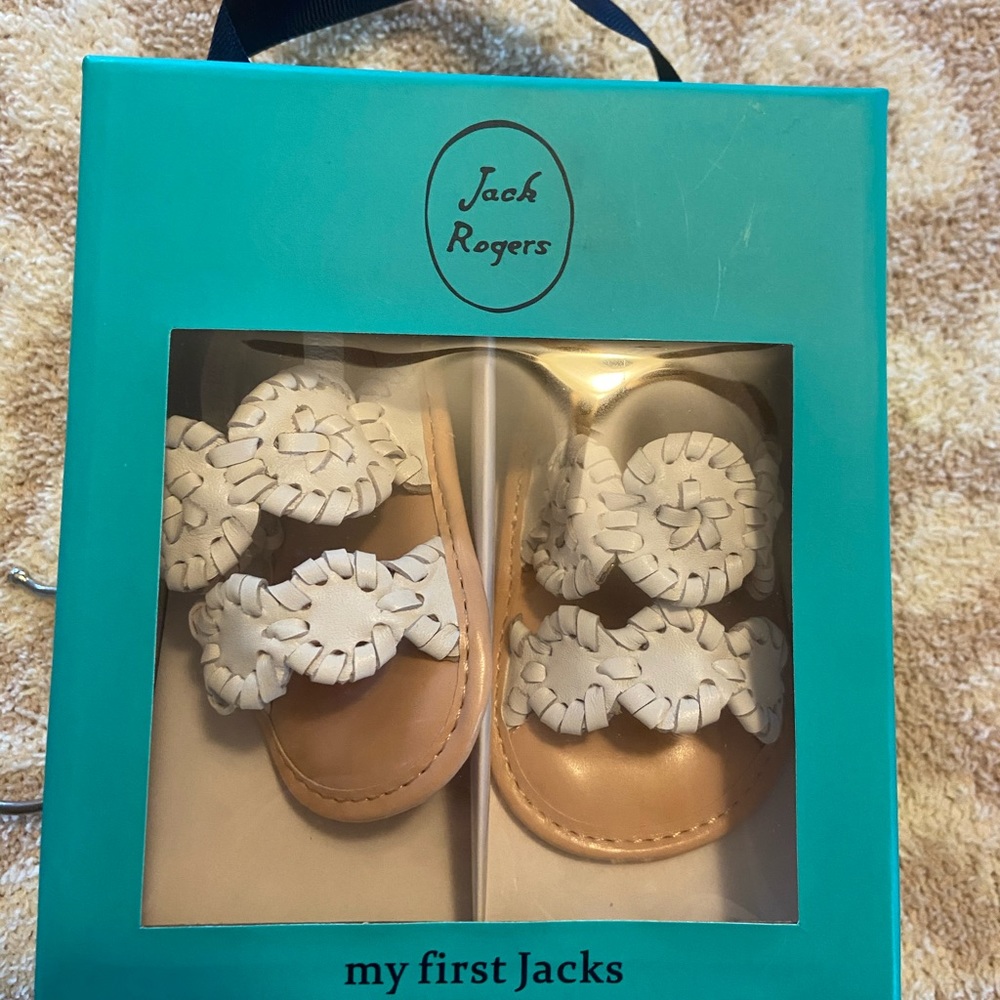 Brand new baby jack Rogers